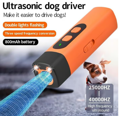 🔥Zatrzymaj szczekanie i niepożądane zachowania psa jednym kliknięciem!🐶✨ Humanitarny ultradźwiękowy odstraszacz – skuteczny, bezpieczny i łatwy w użyciu!⚡