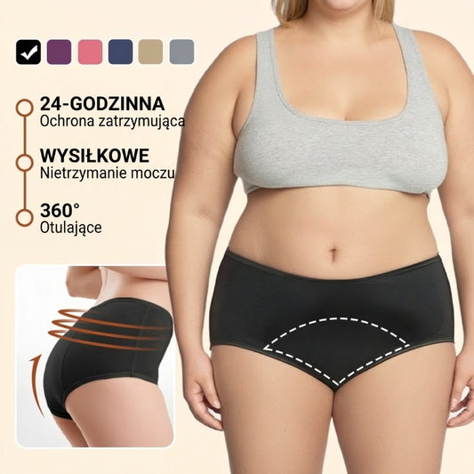 ✨Nowe majtki 2026 z wysokim stanem odporne na przeciekanie