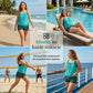 👙 Damski dwuczęściowy kostium kąpielowy w grochy