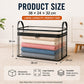 ⏰OSTATNI DZIEŃ AKCJI: KUP 2, TRZECI GRATIS!!💕HomeVault™🇬🇧 Przezroczysta torba do przechowywania – duża, odporna na kurz i wilgoć, z uchwytem✨Najlepszy organizer typu „wszystko w jednym” na ubrania, zabawki, książki, pluszaki i absolutnie wszystko! 🧸📚👕🧦
