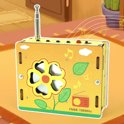 🎁💥Edukacyjne zabawki dla dzieci DIY mini radio