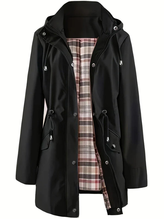 🧥50% zniżki🌧️💧 Prosta, wodoodporna i wiatroodporna kurtka casualowa, kurtka wiatroodporna z kapturem🍃