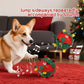🎄🐶🐱 Zabawki dla zwierząt | Ładowana bombka świąteczna z dźwiękiem