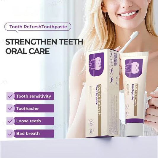 🦷Pasta do zębów Kreain Nature Oral Care, świeży oddech, zapobieganie utracie zębów, naturalne składniki, delikatna pielęgnacja