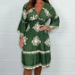 👗 Damskie sukienki letnie z nadrukiem w stylu vintage