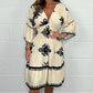 👗 Damskie sukienki letnie z nadrukiem w stylu vintage