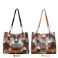 🥳50 Oferta 👜Modna patchworkowa damska torba na ramię