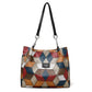 🥳50 Oferta 👜Modna patchworkowa damska torba na ramię