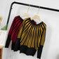 Modny sweter damski z luźnym rękawem typu batwing