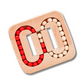 🎭 OBROTOWA MAGICZNA FASOLA ZABAWKA NA PALEC DREWNIANE PUZZLE DLA DOROSŁYCH GRY IQ DLA DZIECI
