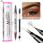 Wodoodporny pisak do brwi 3D Microblading (2 szt.)