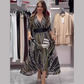 Elegancka damska sukienka w stylu vintage