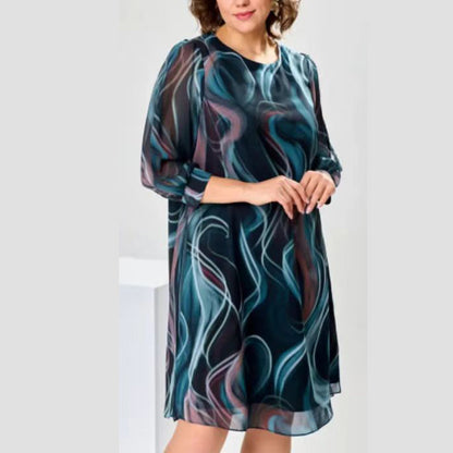 👗Damska modna oddychająca luźna sukienka