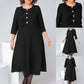 🎀Czarna elegancka sukienka plus size