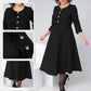 🎀Czarna elegancka sukienka plus size