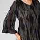 Damskie luźne sukienki w pionowe paski Plus Size Plus Size