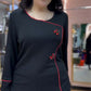 👗Dwuczęściowy damski elegancki czarny top i spódnica