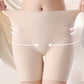 Damskie majtki z wysokim stanem z tkaniny Ice Silk - modelujące i podnoszące pośladki