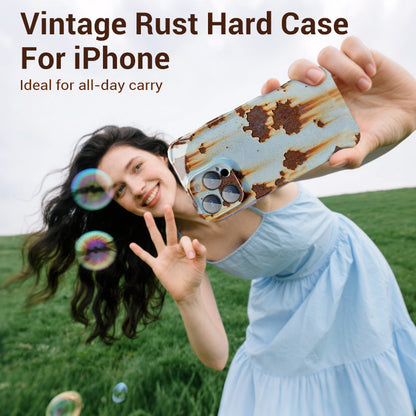 🔥Rdzawe etui na iPhone'a w stylu vintage