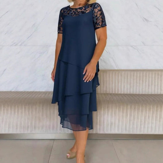 💖Elegancka sukienka damska z koronką