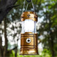 Lampa kempingowa zasilana energią słoneczną