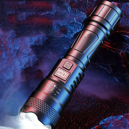 🔦 Latarka LED z wysuwaną mocną wiązką światła