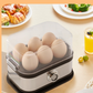 🍳 Black Friday – 50% ZNIŻKI! 💨 Wielofunkcyjny przyrząd do jajek z przezroczystą pokrywką – do gotowania, poché i omletów ✨