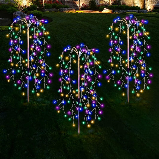 ☀️ 50% ZNIŻKI 🌙 | Ogrodowe lampy solarne – 100/200 LED i wodoodporność IP55