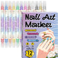 🎨 Piszaki do zdobienia paznokci dostępne w zestawie – prosty manicure i pedicure do samodzielnego wykonania w domu