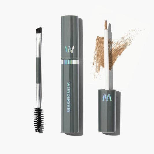 💜1+1 gratis!!💜Wonderskin WONDER BLADING Dream Brow Gel – wodoodporny, pogrubiający i pielęgnujący żel do brwi