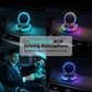 🎁💥RGB Elektryczny Uchwyt na Telefon do Samochodu z Ładowaniem Bezprzewodowym – Auto-zacisk i 15W Szybkie Ładowanie ⚡