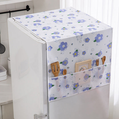 🧊 Pokrowiec na lodówkę z kieszeniami – ochrona typu “Peek-a-Boo” dla Twojej lodówki ✨