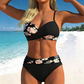 🌺 Jeden z najpopularniejszych damskich zestawów bikini z wysokim stanem i wzorem z 2026 roku