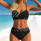 🌺 Jeden z najpopularniejszych damskich zestawów bikini z wysokim stanem i wzorem z 2026 roku