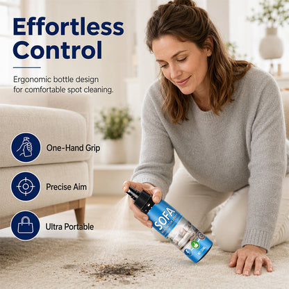 🥳Hit sprzedaży 2026🥳💞Ponad 50 tys. sprzedanych sztuk!🛋️✨ 50% taniej! Spray czyszczący do tkanin bez spłukiwania – wystarczy spryskać i przetrzeć: bez wody i bez spłukiwania. Idealny do sof, dywanów i tapicerki – odświeżenie w kilka minut! 🧼💨