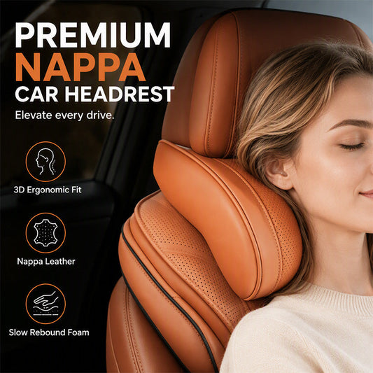 🚗💤 Zmniejsz zmęczenie podczas jazdy! Uniwersalna poduszka pod szyję z pianki z pamięcią kształtu do zagłówka samochodowego, ergonomiczna poduszka pod szyję do samochodu na długie podróże