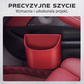🚗 Skórzany uchwyt na kubek do drzwi samochodu – szeroki otwór, łatwy dostęp do napojów i telefonu. Bezpieczne mocowanie na klips. Wykonany ze skóry PU, wytrzymały i stylowy. 🛡️✨