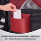 🚗 Skórzany uchwyt na kubek do drzwi samochodu – szeroki otwór, łatwy dostęp do napojów i telefonu. Bezpieczne mocowanie na klips. Wykonany ze skóry PU, wytrzymały i stylowy. 🛡️✨