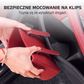 🚗 Skórzany uchwyt na kubek do drzwi samochodu – szeroki otwór, łatwy dostęp do napojów i telefonu. Bezpieczne mocowanie na klips. Wykonany ze skóry PU, wytrzymały i stylowy. 🛡️✨