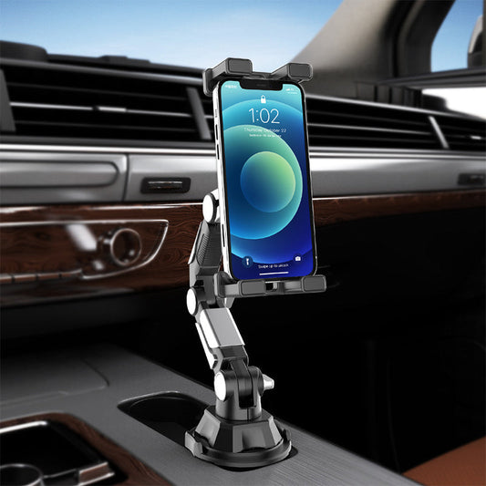 🚗📱 Składany uchwyt samochodowy 1080° do smartfona i tabletu – stabilny, regulowany i wielofunkcyjny 👍
