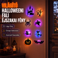 Samoprzylepne naklejki ścienne z motywem Halloween, świecące w ciemności