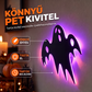 Samoprzylepne naklejki ścienne z motywem Halloween, świecące w ciemności
