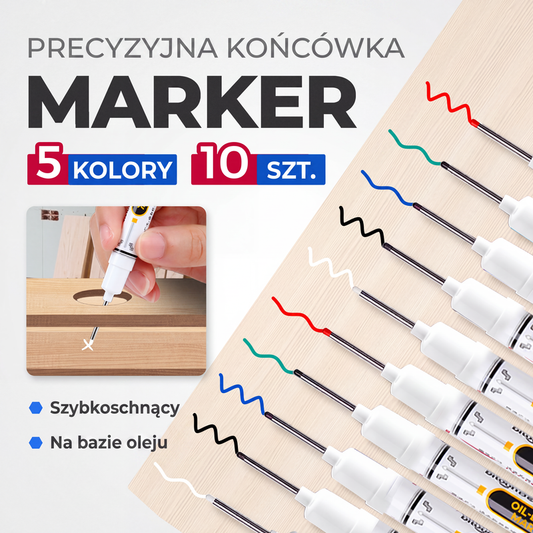 🖊️ Marker olejowy z precyzyjną końcówką – szybkoschnący i niezawodny! 🎨✨