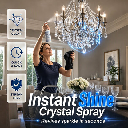 💎✨ Spray do czyszczenia kryształowych żyrandoli: Blask bez smug i delikatna pielęgnacja 💡🧼