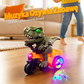 🦖 Elektryczny trójkołowiec dinozaur dla małych dzieci