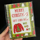 🎁🎅Świąteczny zestaw kart podarunkowych – 👍Książeczka na kartki podarunkowe z spiralnym oprawieniem do samodzielnego wykonania