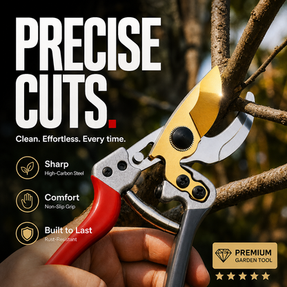 🔥✂️ Szybkie i precyzyjne cięcie! Nożyce ogrodnicze SK5 – idealne do gałęzi, żywopłotów i prac ogrodniczych ✨