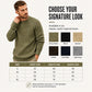 👕Klasyczny sweter z okrągłym dekoltem – uniwersalny i wygodny🧶 Męski klasyczny sweter z okrągłym dekoltem ✨