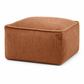 🛋️🧶 Boho pokrowiec na pufę‑pouf do przechowywania – wypełnij ubraniami i kocami, wytrzymuje do 100 kg, pralny canvas. Porządek i przytulność! 🏠✅