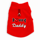 🐾 Ciepły sweter dla psa z pierścieniem na smycz – z napisem „Love Daddy & Mommy”, zapewniający wygodę podczas zimowych spacerów ❄️✨